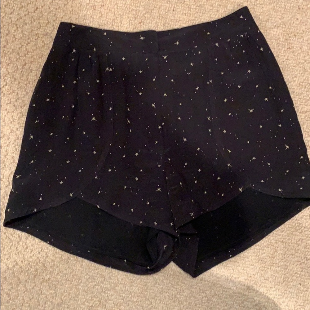 Funktional silk tulip star shorts